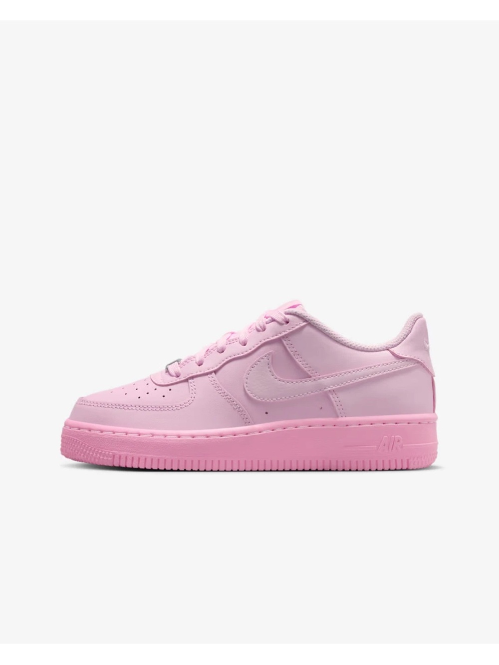 Nike Air Force 1 LV8 Shoes Pink Foam Pink Rise Big Kids (GS) Sizes Brand new - Picture 3 of 7
